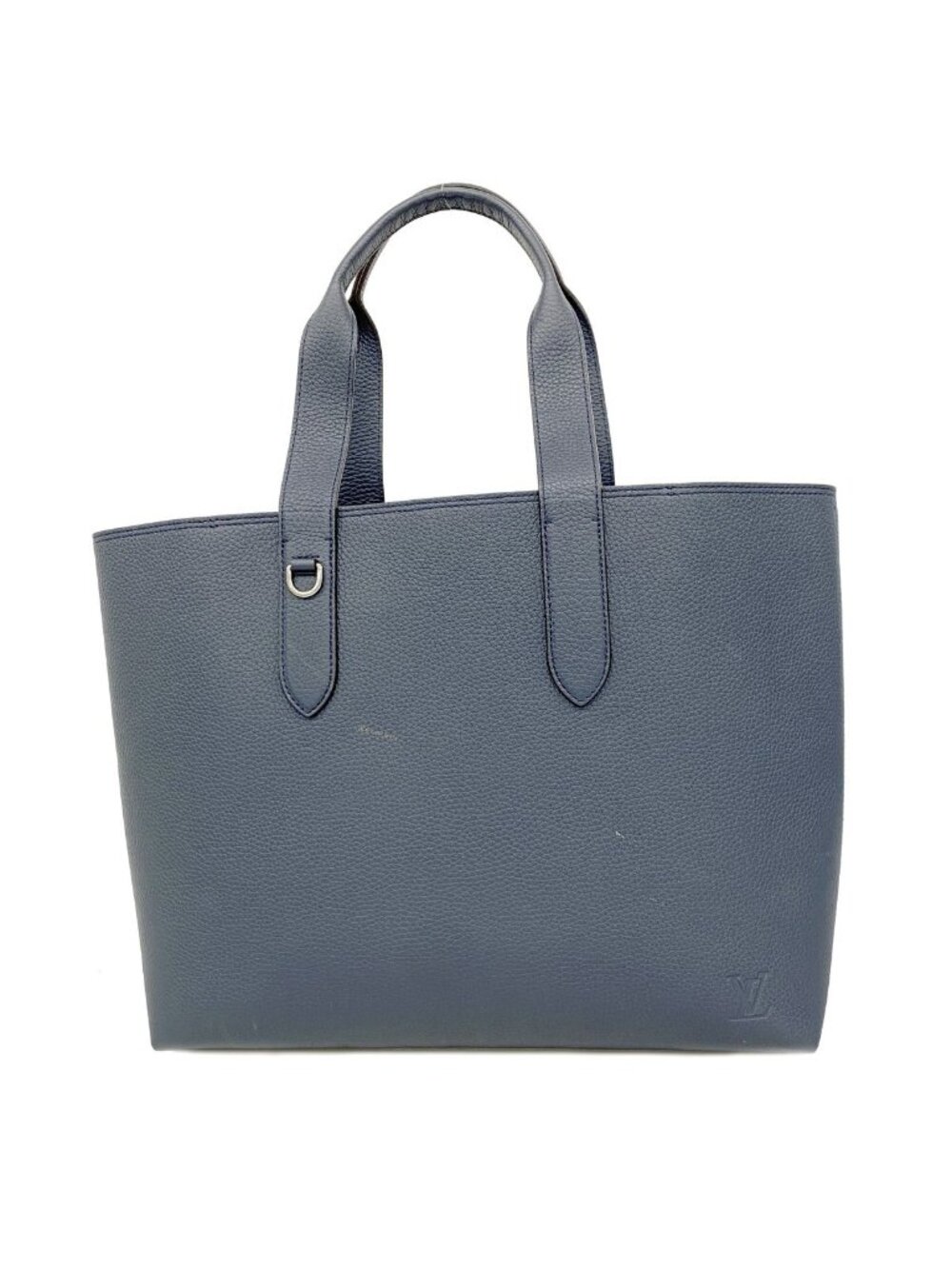 Louis Vuitton Tote Bag Taurillon Cabas Voyage NV Navy